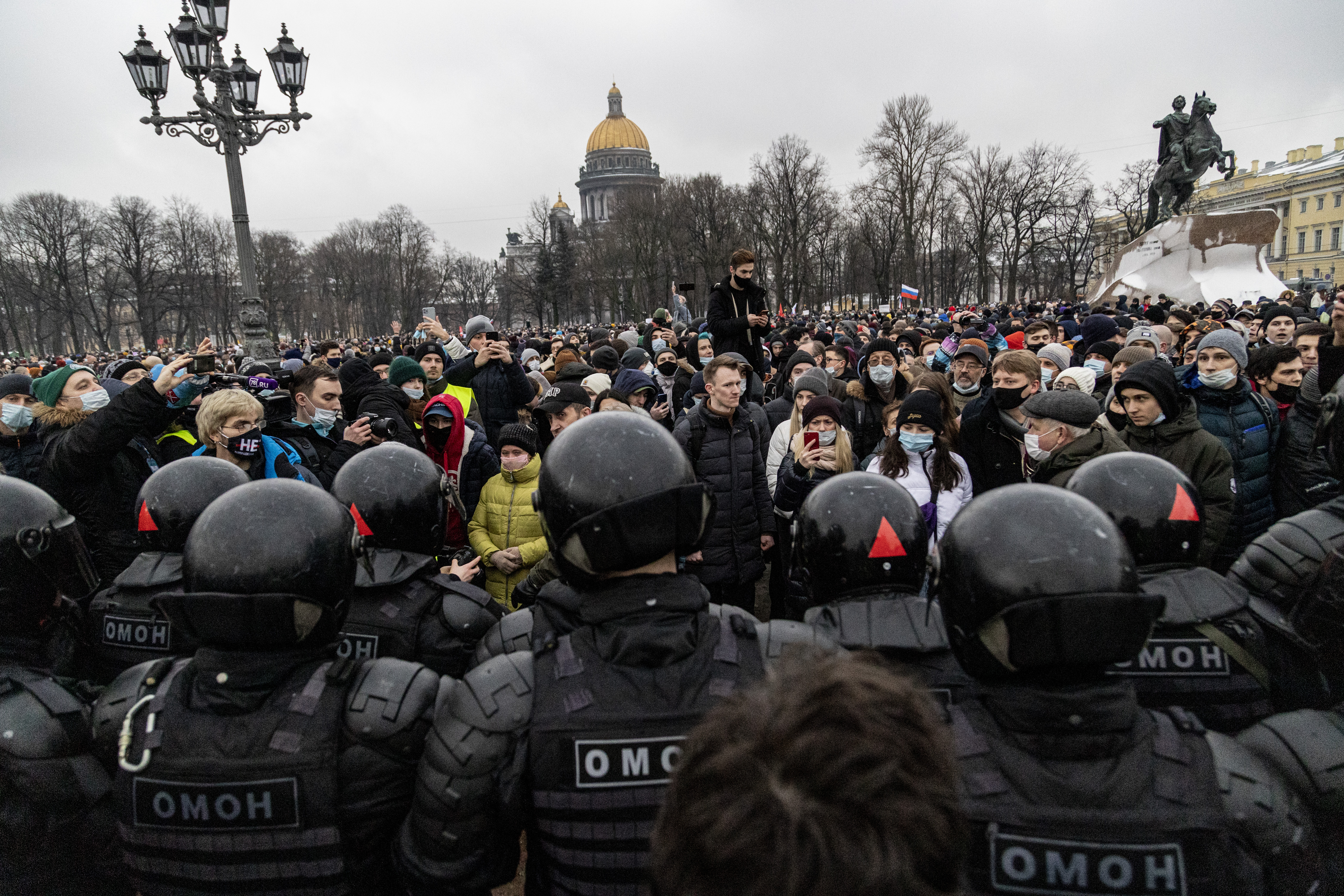Петербургский омбудсмен: мирная демонстрация - не беспорядки