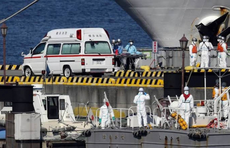 Второй россиянин на лайнере в Японии Diamond Princess заражен коронавирусом