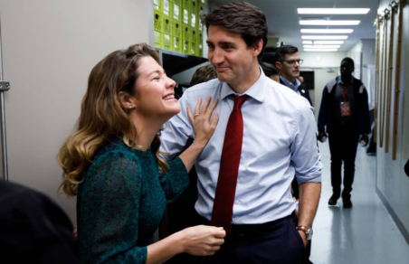 У жены канадского премьера Трюдо подтвердился коронавирус