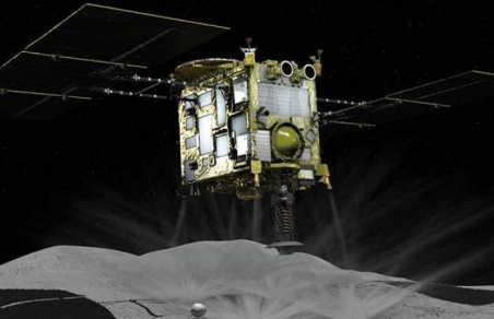 Опубликовано видео посадки зонда Hayabusa2 на астероид Рюгу