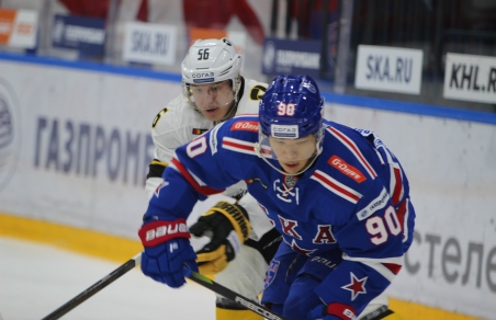 Петербургский СКА прервал серию из двух поражений победой над «Северсталью»
