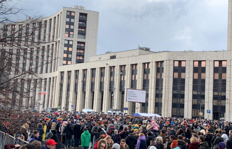 В России проходят митинги за свободный интернет