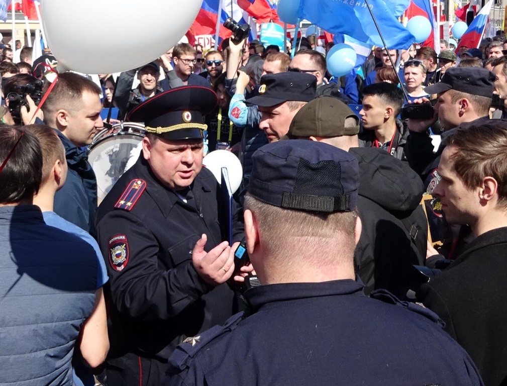 Совет по правам человека опубликовал отчет о разгоне мирного шествия в Петербурге