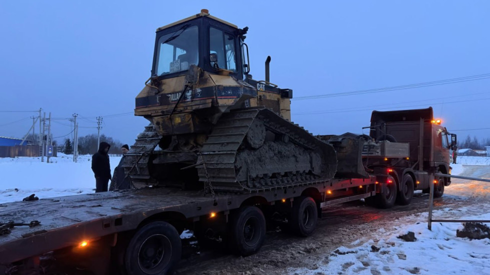 У организаторов незаконной свалки в Ленобласти изъяли технику