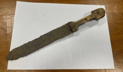 В Выборге найден кавказский кинжал XIX века