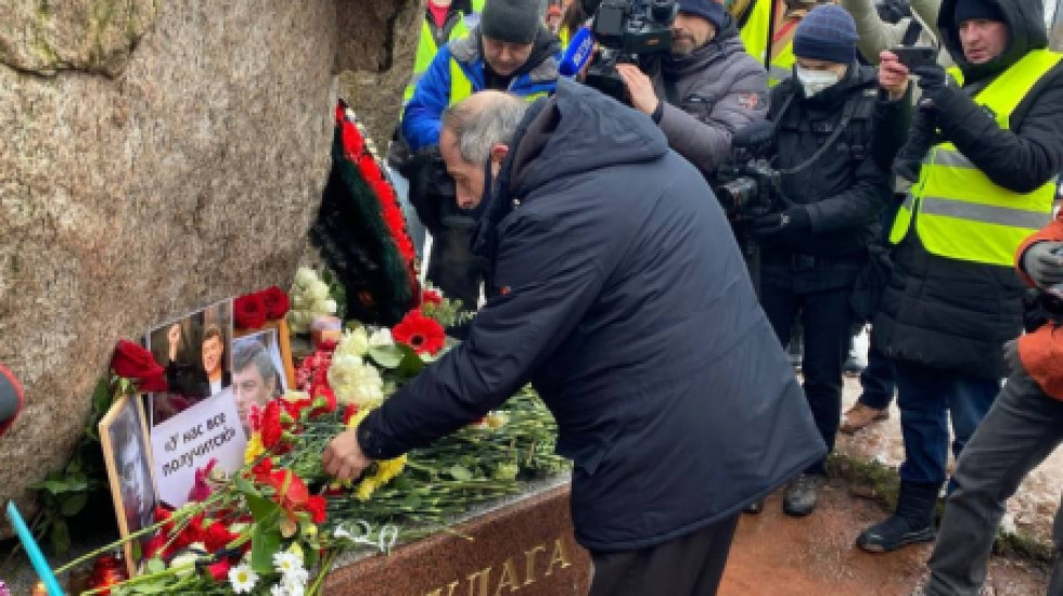 В Петербурге почтили память Бориса Немцова