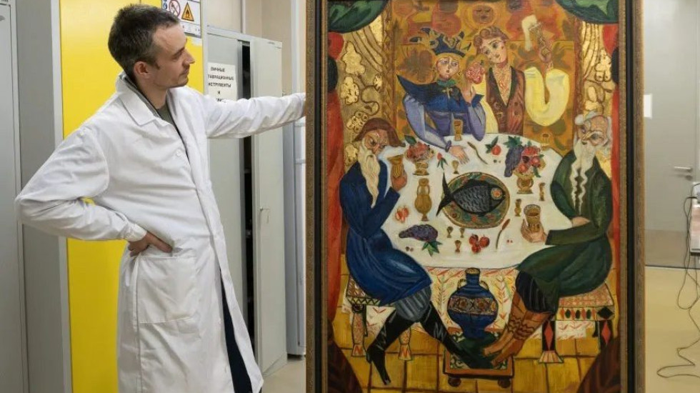 В Ленобласти восстановлена картина о любви и семье