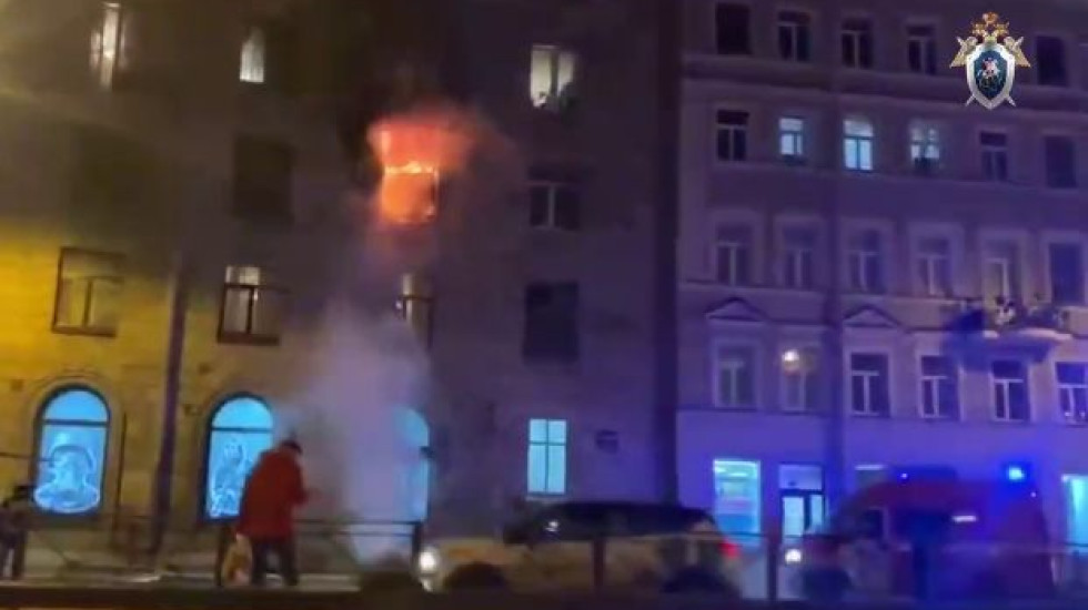 Завершено расследование поджога покрышек в доме на Лиговском