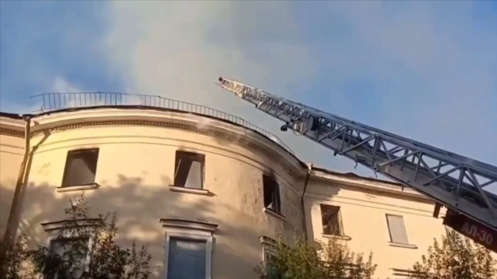 Пожар во дворце княгини Ольги Палей в Пушкине потушен