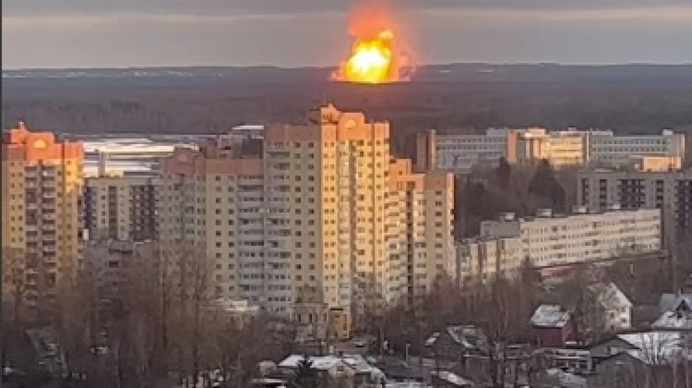 Взрыв газопровода во Всеволожском районе