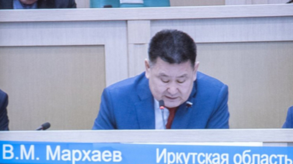 Из сенаторов лишь Вячеслав Мархаев голосовал против поправок к Конституции