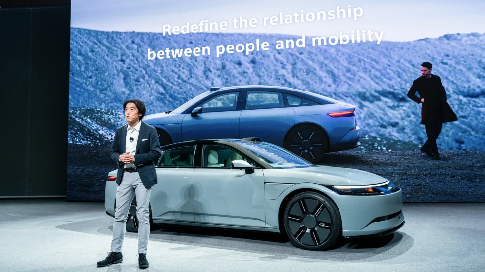 Sony и Honda усовершенствовали свой электромобиль