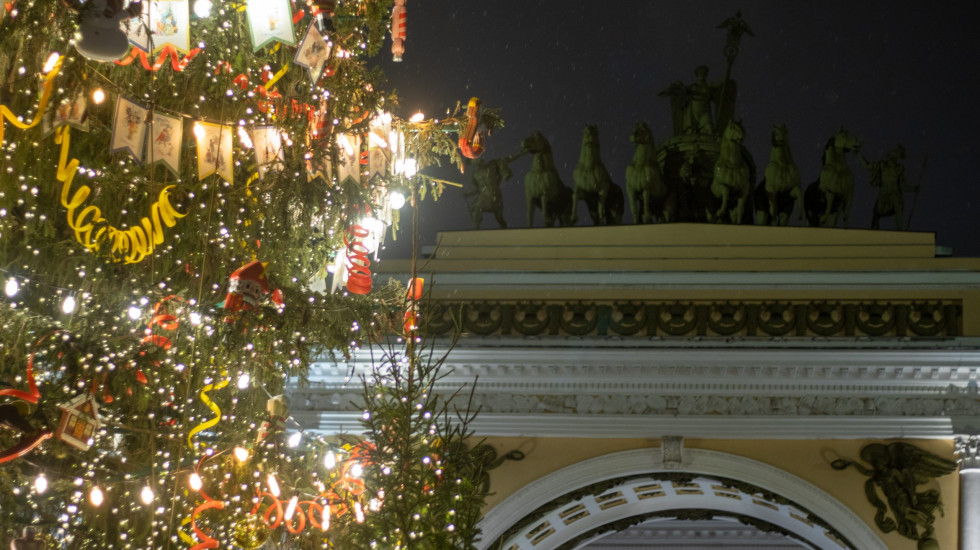 Новогоднюю ель на Дворцовой площади установят к 20 декабря