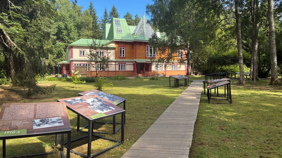 В «Пенатах» завершилась реставрация дома Репина