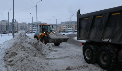 Начальники уборочных служб Петербурга заплатят за снежный завал