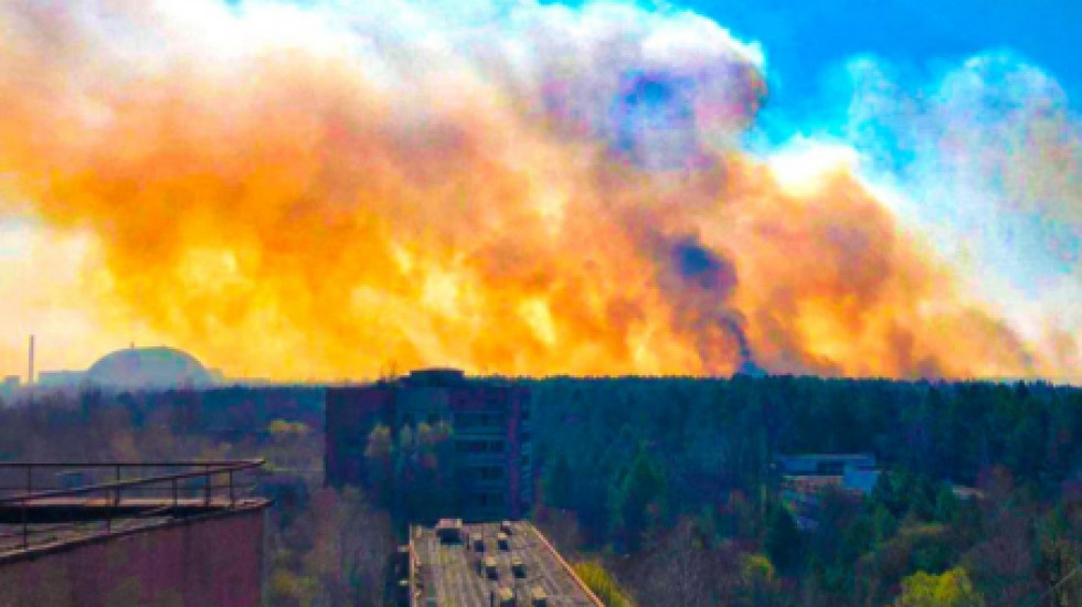 Чернобыльский лесной пожар потушен