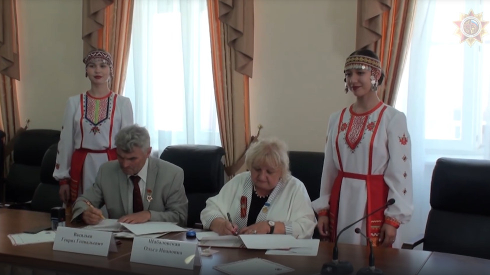 На родине Чапаева
