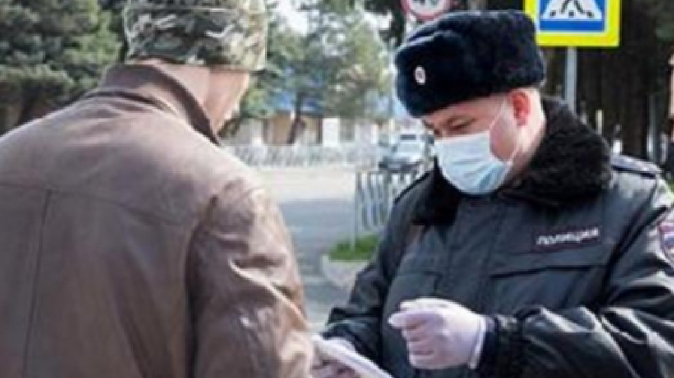 Оштрафованы 30 вышедших из дома москвичей с коронавирусом