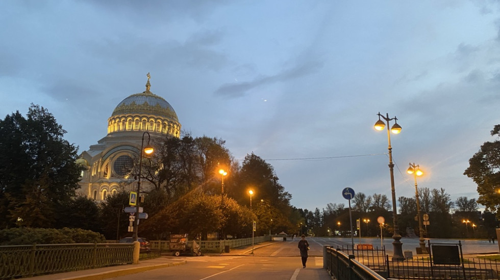 Фонари острова Котлин засверкали с новой силой