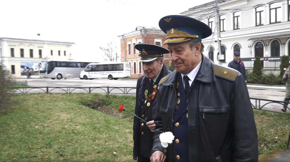 Финал эстафеты памяти в городе Колпино