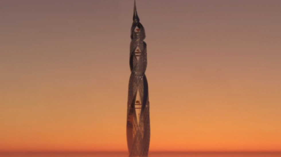 «Газпром» закрутит в Петербурге башню в форме молекулы ДНК