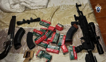В доме жителя Ленобласти обнаружен запас оружия и боеприпасов