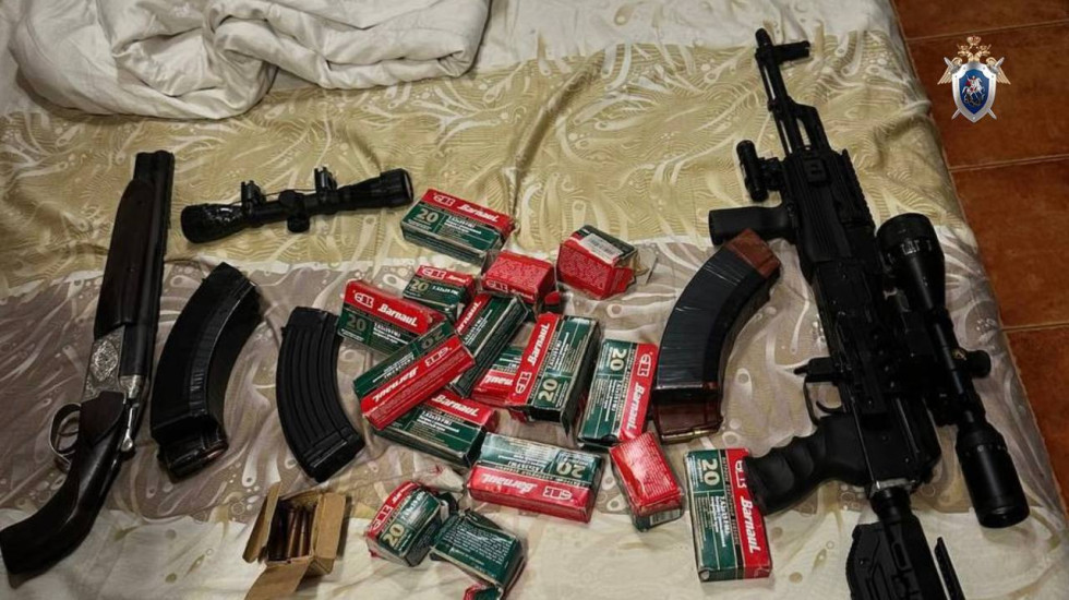 В доме жителя Ленобласти обнаружен запас оружия и боеприпасов