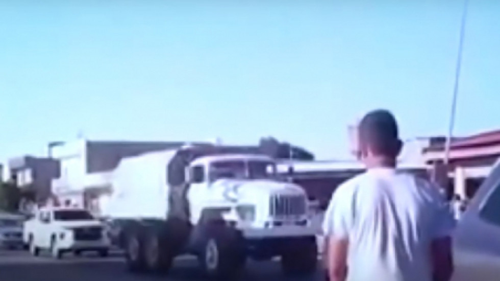 В Ливии сняли на видео конвой с отступающими бойцами ЧВК Вагнера