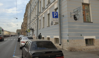 Петербурженка прятала номера от патрулей парковки и попалась ГАИ