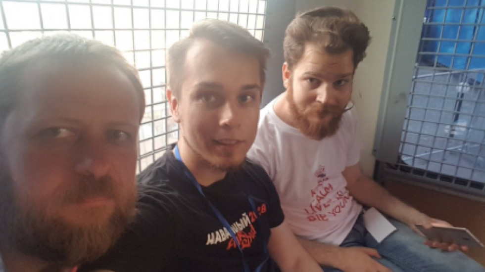 Полиция задержала координатора штаба Навального