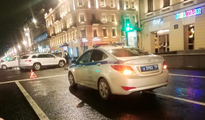 Неделя началась с новой массовой аварии на Невском
