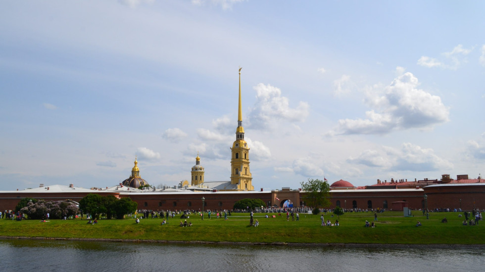 Фестиваль песчаных скульптур в Петропавловской крепости