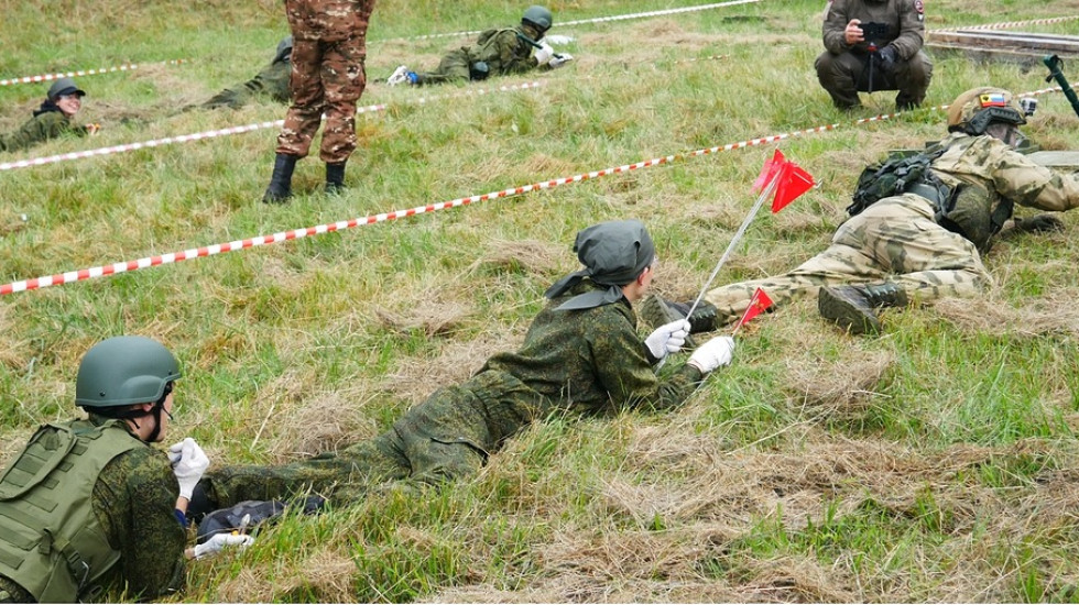 Боевая проверка в лесу Кронштадта