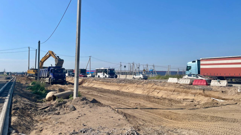 Дорожники показали работы по расширению Колтушского шоссе