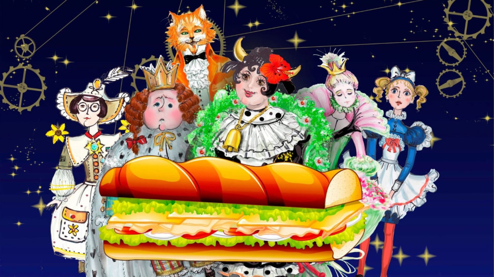 Артисты двух театров Петербурга представляют «Королевский бутерброд»