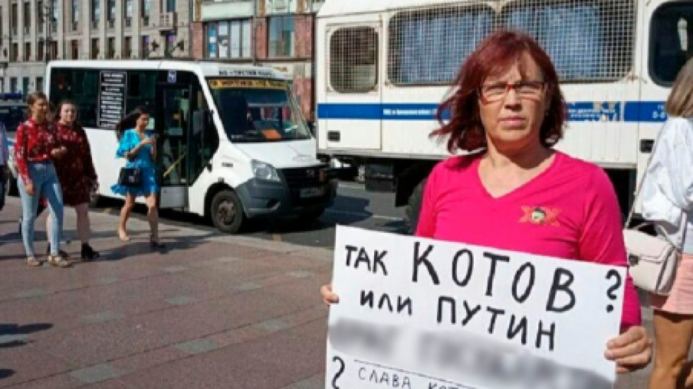 На пикетах в Петербурге задержаны восемь человек