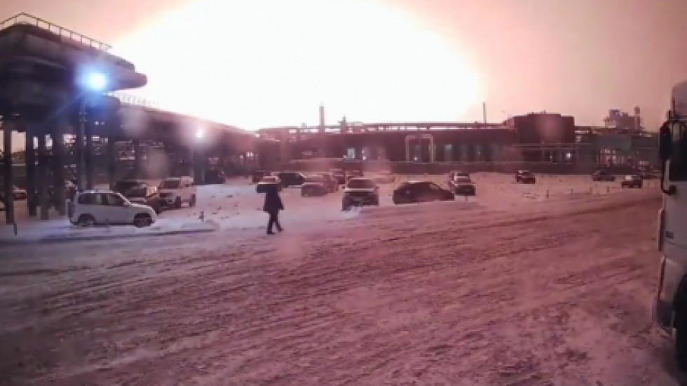 Взрыв емкостей «Уфаоргсинтез» попал на видео