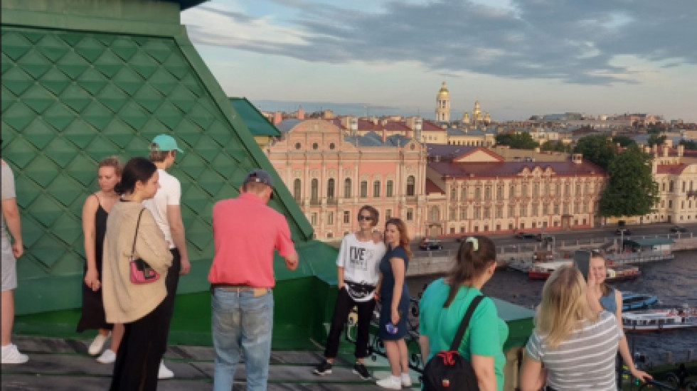 Нелегальный туризм на крышах Петербурга