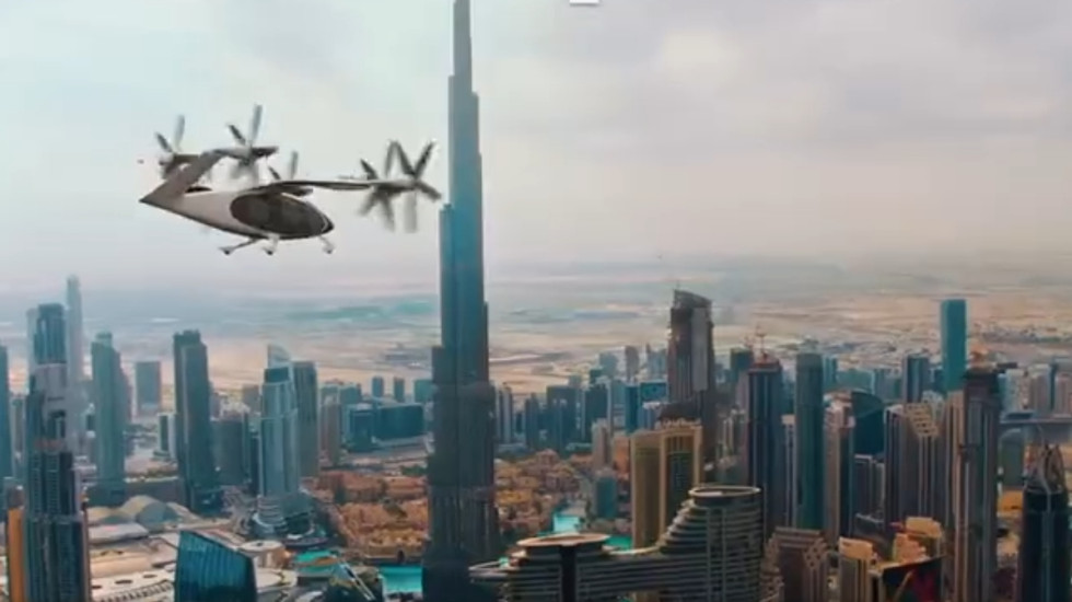Дубай обещает запустить аэротакси к 2026 году