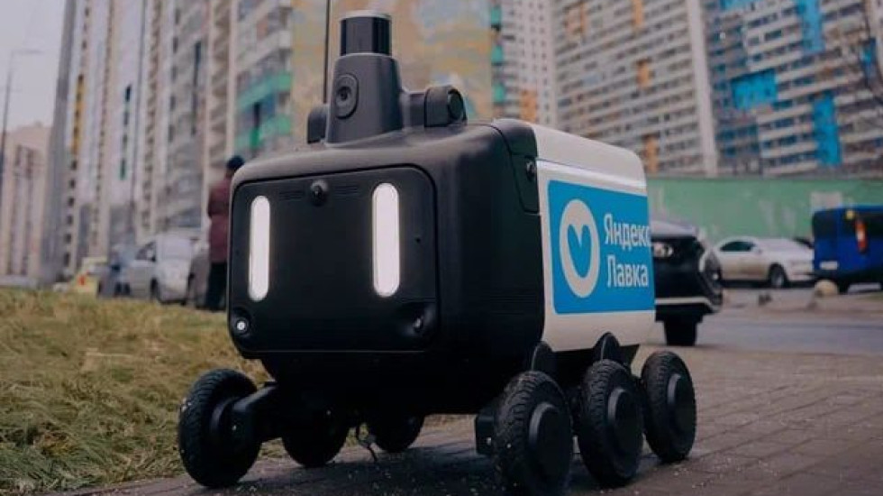 По западной окраине Петербурга бегают роботы-доставщики