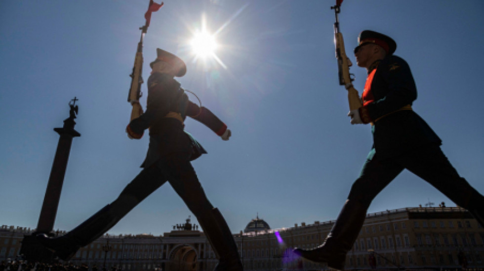 Парад Победы на Дворцовой площади: фото